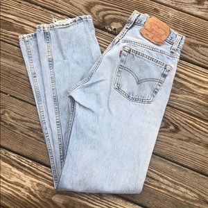 Vintage Levi 501 button fly jeans